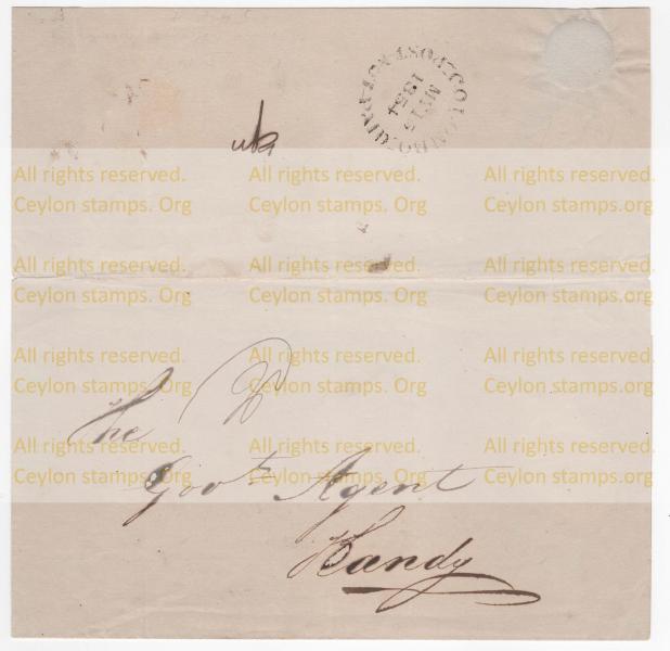 Kandy Post Ceylon Stamps